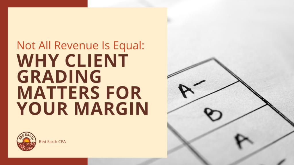 client grading service gross margin